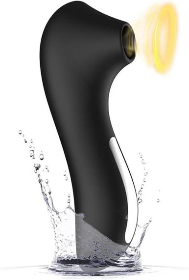 Вакуумний стимулятор для клітора "Little tourist", колір чорний sexstyle | Зображення 1