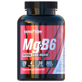 Витаминно-минеральный комплекс для спорта Vansiton MG + B6 120 Tabs