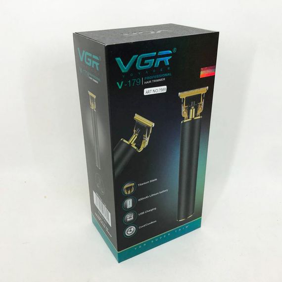Машинка для гоління VGR V-179 | Машинка для стрижки голови Тримір DV-849 для бороди | Зображення 4