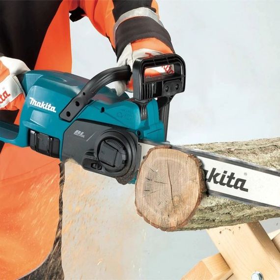 Пила ланцюгова Makita DUC357Z акумуляторна LXT, 18В + 18В, 350мм (DUC357Z) | Зображення 7