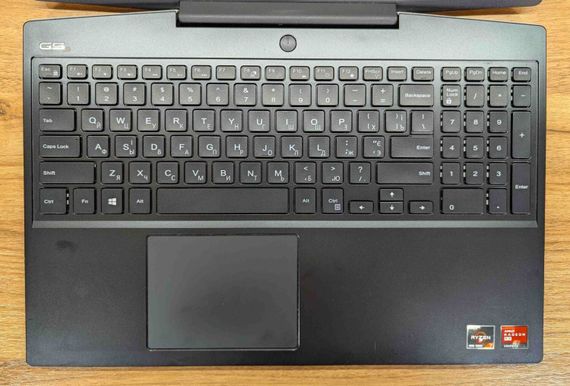 Ігровий ноутбук Dell G5 5505 / 15.6" (1920x1080) IPS / AMD Ryzen 7 4800H (8 (16) ядер по 2.9 - 4.2 GHz) / 16 GB DDR4 / 512 GB SSD / AMD Radeon RX 5600M, 6 GB GDDR6, 192-bit / USB Type-C / Windows 10 б/в + Подарунок Миша / USB | Зображення 2