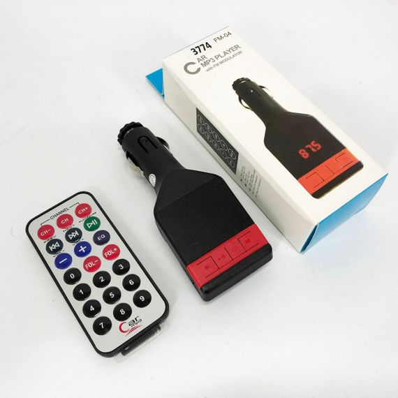 Автомобильный модулятор fm с usb, FM-передатчик для музыки в автомобиль, Фм модулятор блютуз в машину OD-72 | Зображення 3