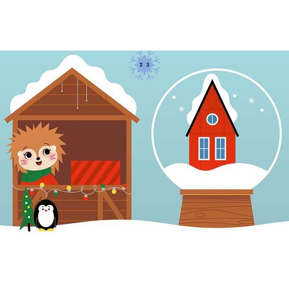 Набор для творчества "Аппликации наклейками Олень" 1655008, 30 наклеек | Зображення 2