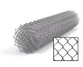 Сітка рабиця висота 1,2 м комірки 50х50мм D2,0мм оцинкована