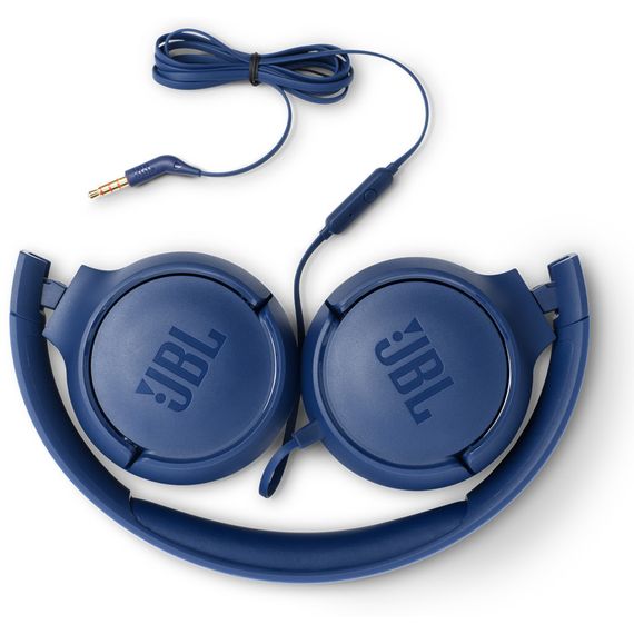 Навушники JBL T500 Blue (JBLT500BLU) | Зображення 1