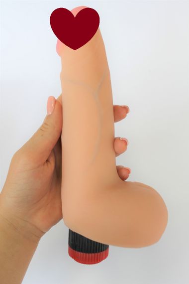 Вібратор EGZO Ciberskin V006 ( 19 см х 4,5 см ) Sex Aura