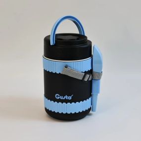 Термос пищевой Gusto Путешественник GT1800 1800 мл черный