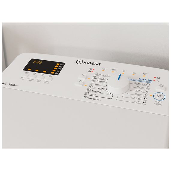 Пральна машина Indesit BTWS60400EU/N | Зображення 6