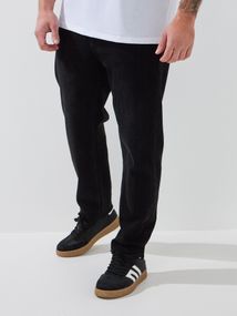 Джинси Slim Fit однотонні чоловічі GENUA 2226 32 Чорний shop (2000999385650)