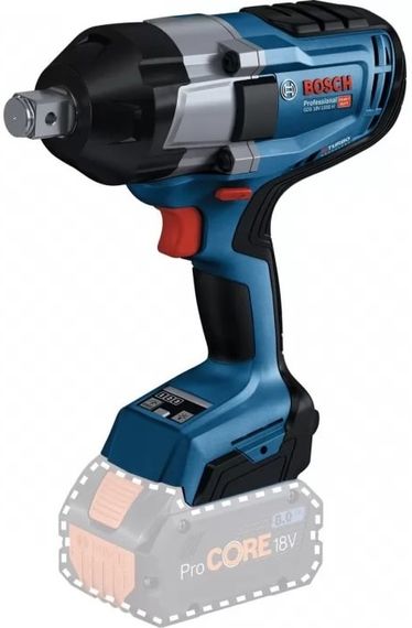 Гайковерт Bosch ударний GDS 18V-1050 H, 18В, до 1750об•хв, 1500/1700Нм, без АКБ та ЗП (0.601.9J8.500)