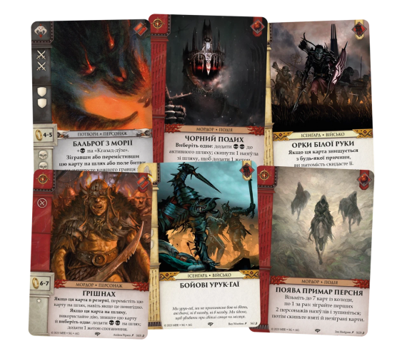 Настільна гра Війна Персня. Карткова гра - Проти тіні | Зображення 3