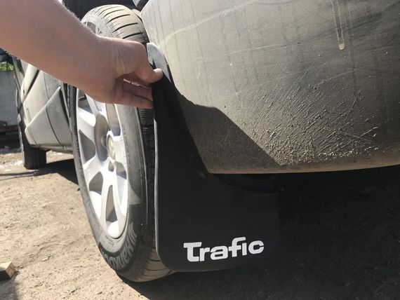 Задні бризковики (комплект) для Nissan Primastar 2002-2014рр. | Зображення 1