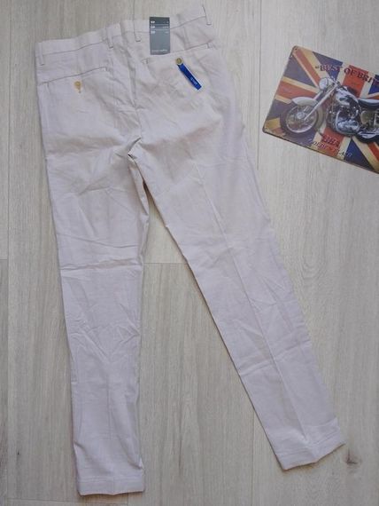 Чоловічі ділові штани звуженого крою брюки slim fit | Зображення 2