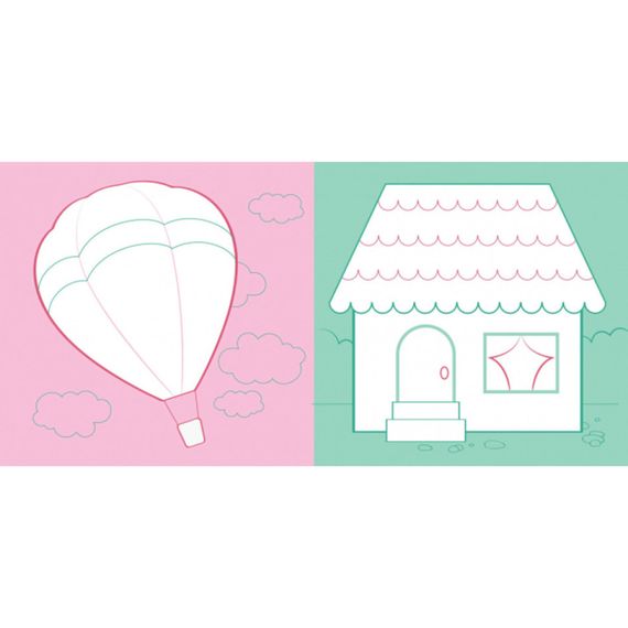 Розвиваюча книжка Наклейки-картинки "Квітка" 668011, 8 сторінок | Зображення 2