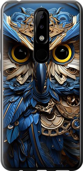 Чехол на Nokia 5.1 Plus Сова v2 "5649u-1543-17620"