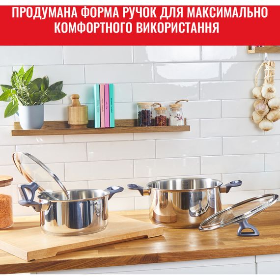 Набір посуду Tefal Daily Cook 8 предметів (G712S855) | Зображення 3
