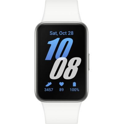Фитнес браслет Samsung Galaxy Fit3 SM-R390 Silver (SM-R390NZSASEK) | Зображення 1