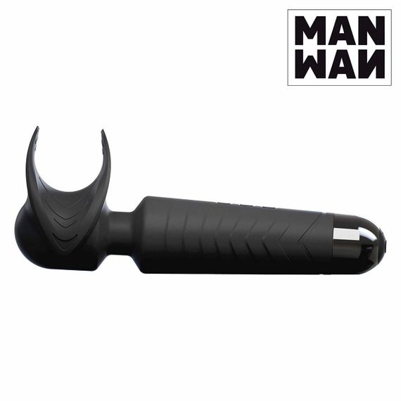 Мастурбатор-вибромассажер Manwan MAN.WAND, отлично для пар, вибро-минет, 20 режимов sexstyle | Зображення 5