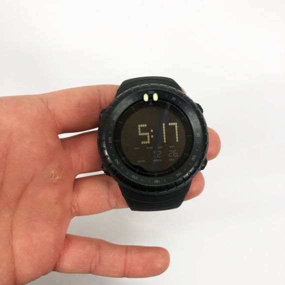 Годинник наручний чоловічий SKMEI 1992BK BLACK, чоловічий армійський водостійкий тактичний годинник. Колір: чорний | Зображення 6