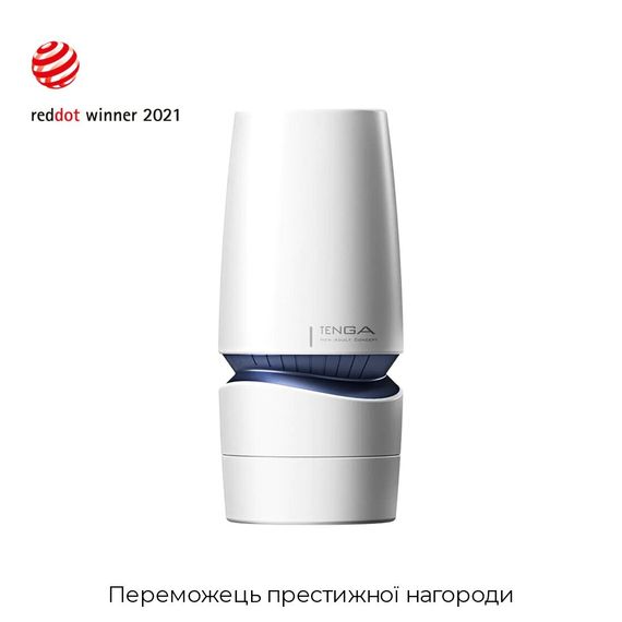 Мастурбатор Tenga - Aero Masturbator Cobalt, інноваційна технологія всмоктування | Зображення 2