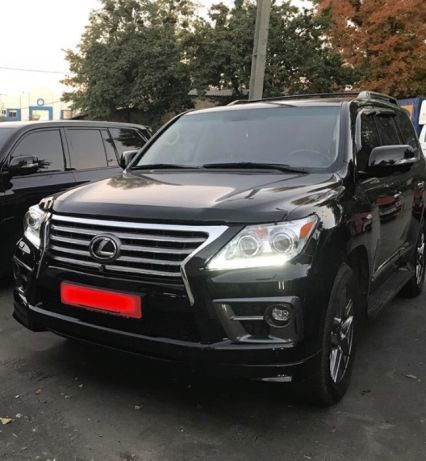 Комплект рестайлінгу авто 2008-2012 на F-Sport для Lexus LX570/450d | Зображення 2