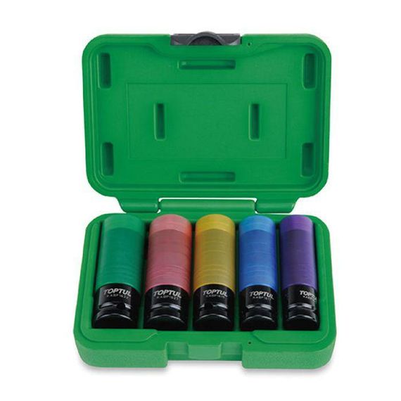 Набір головок для литих дисків TOPTUL 1/2" 5ед. Pro-Series GDAI0503