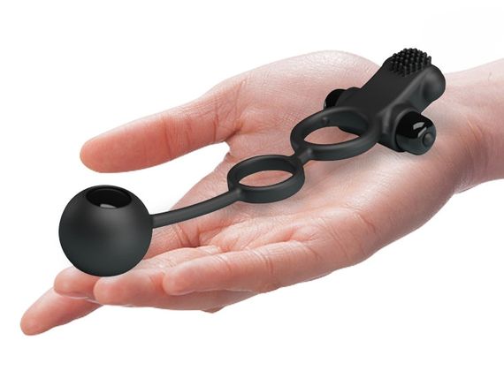 Кільце ерекційне Pretty Love VIBRATION PENIS SLEEVE IV, BI-210211 Sex Aura | Зображення 6