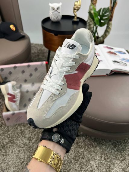 Кросівки New 327 Grey White Red , В'єтнам B4196 | Зображення 3