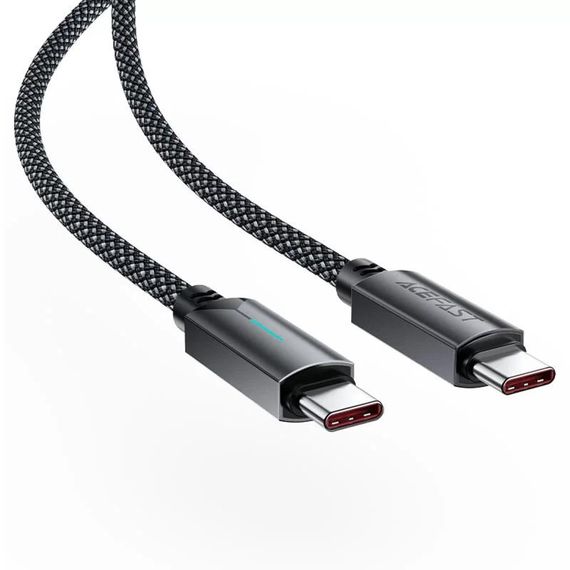 Дата кабель Acefast C19-03 Type-C to Type-C 60W (1.2m) Black | Зображення 3