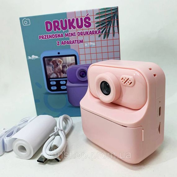 Дитячий фотоапарат миттєвого друку з термопапером, Фотоапарат для дітей від 3 років AI-58 | Зображення 2