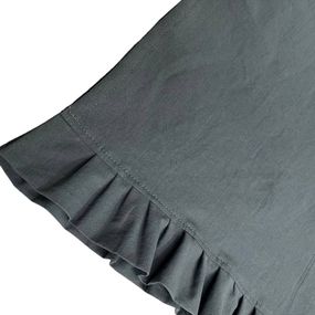 Ранер SoundSleep Stonewash Graphite 40х180 см з рюшами (94331806)
