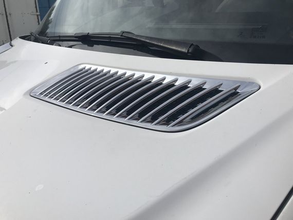 Накладка на охолодження (2 шт., ABS) для Mercedes Sprinter 2006-2018 рр | Зображення 4