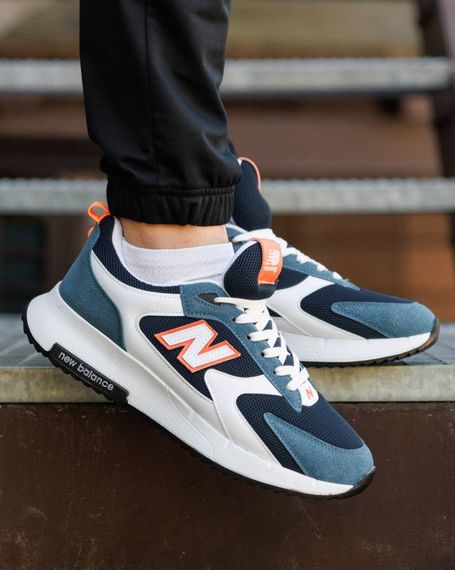 Кросівки New Balance весна-літо колір синій/білий | Зображення 5