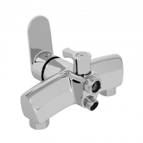 Смеситель для ванны Lidz Tani 005 с поворотным изливом (c душевым гарнитуром) (k40) LDTAN005CRM44962 Chrome | Зображення 4