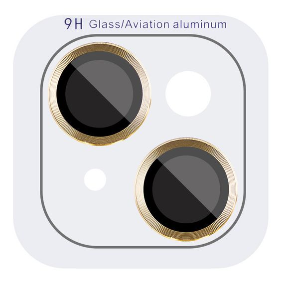 Захисне скло Metal Classic на камеру (в упак.) для Apple iPhone 15 (6.1") / 15 Plus (6.7")