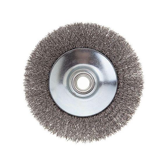 Щітка конусна 115 мм, для КШМ, М14 (кручений дріт) INTERTOOL BT-5115 | Зображення 2