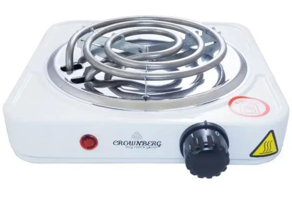 Електроплита CROWNBERG СВ-3740 1000W спіральна