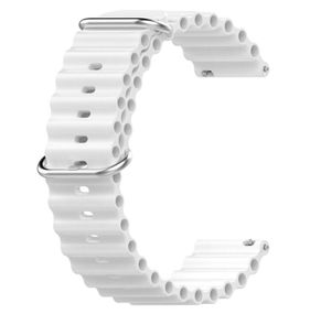 Ремешок силиконовый Primolux Ocean для часов Samsung Gear S2 Classic SM-R732 / SM-R735 - White