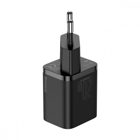 МЗП Baseus Super Silicone PD Charger 20W (1Type-C) white | Зображення 9