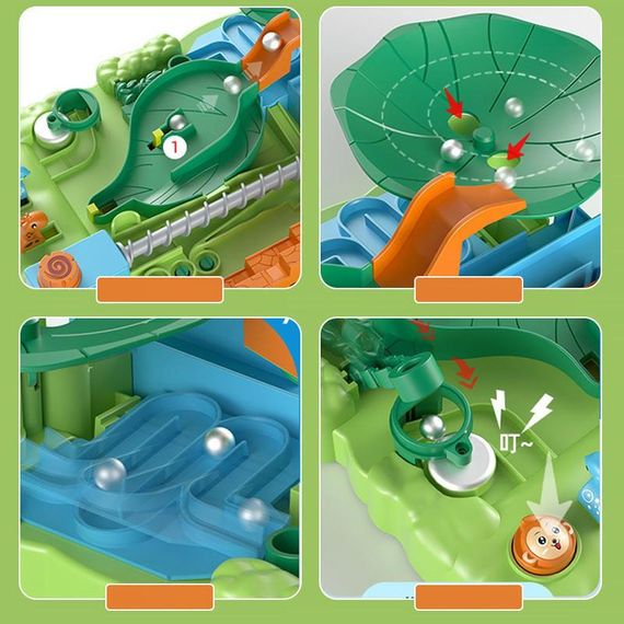 Настільна інтерактивна гра SHT 983 Jungle Adventure Game Colorful | Зображення 3