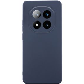 Чехол Silicone Cover Lakshmi Full Camera (AA) для Xiaomi Redmi Note 14 Pro+ 5G Синий / Midnight Blue