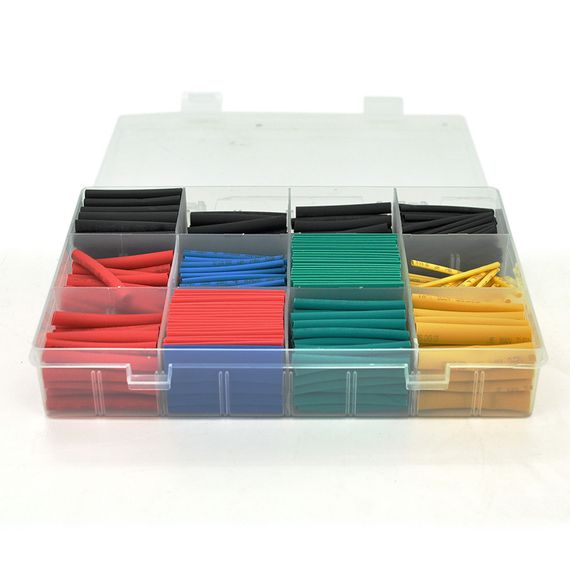 Комплект термоусадкової трубки діаметром: 1,5 мм, 2,0 мм, 3,0 мм, 4,0 мм, 5,0 мм, 6.0 мм,8.0 мм, 10.0 мм раб.