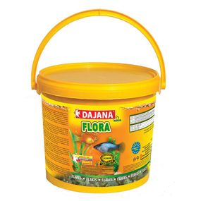 Корм для травоїдних риб зі спіруліною в пластівцях Dajana FLORA 5 л/1 кг