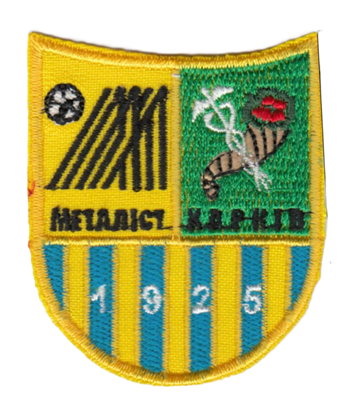 Шеврон ФК Металіст / малий / жовтий кант