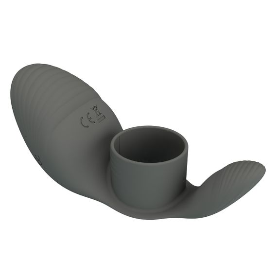 Ерекційне кільце - Pretty Love Master Ring Cock Ring Black Sex Aura | Зображення 3