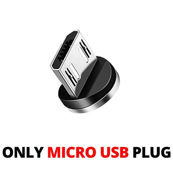 Коннектор магнітний Plug Micro USB, для магнітного кабеля (однопіновий). | Зображення 1