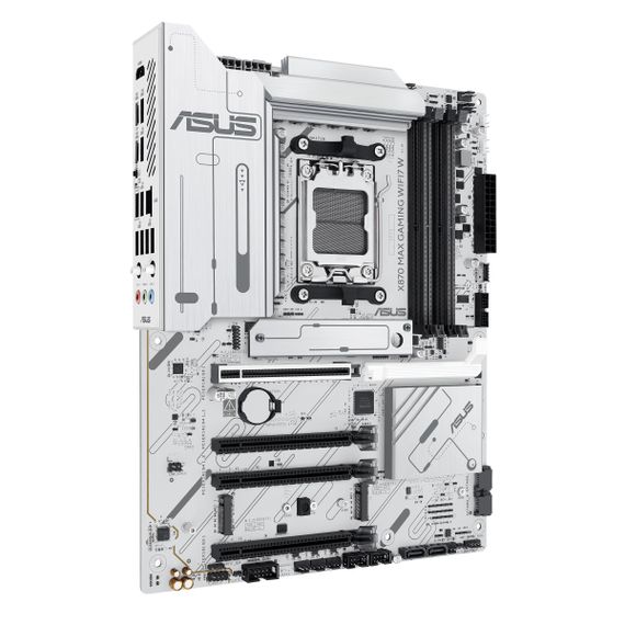 Материнcька плата ASUS X870 MAX GAMING WIFI7 W sAM5 X870 4xDDR5 M.2 HDMI USB Type-C WiFi BT ATX білий 90MB1LZ0-M0EAY0 | Зображення 2