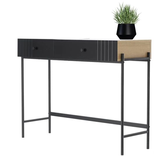 Туалетний косметичний столик LOFT RETRO 100x40x79см Польша | Зображення 4