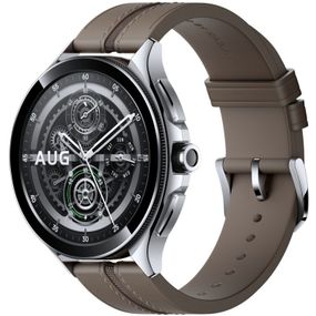 Смарт-часы Xiaomi Watch 2 Pro Bluetooth Silver Case with Brown Leather Strap (1006733)