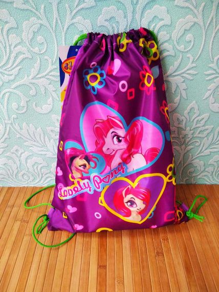 Сумка для взуття "Lovely Pony" 46 x 33 см | сумка для взуття для дівчинки | | Зображення 3